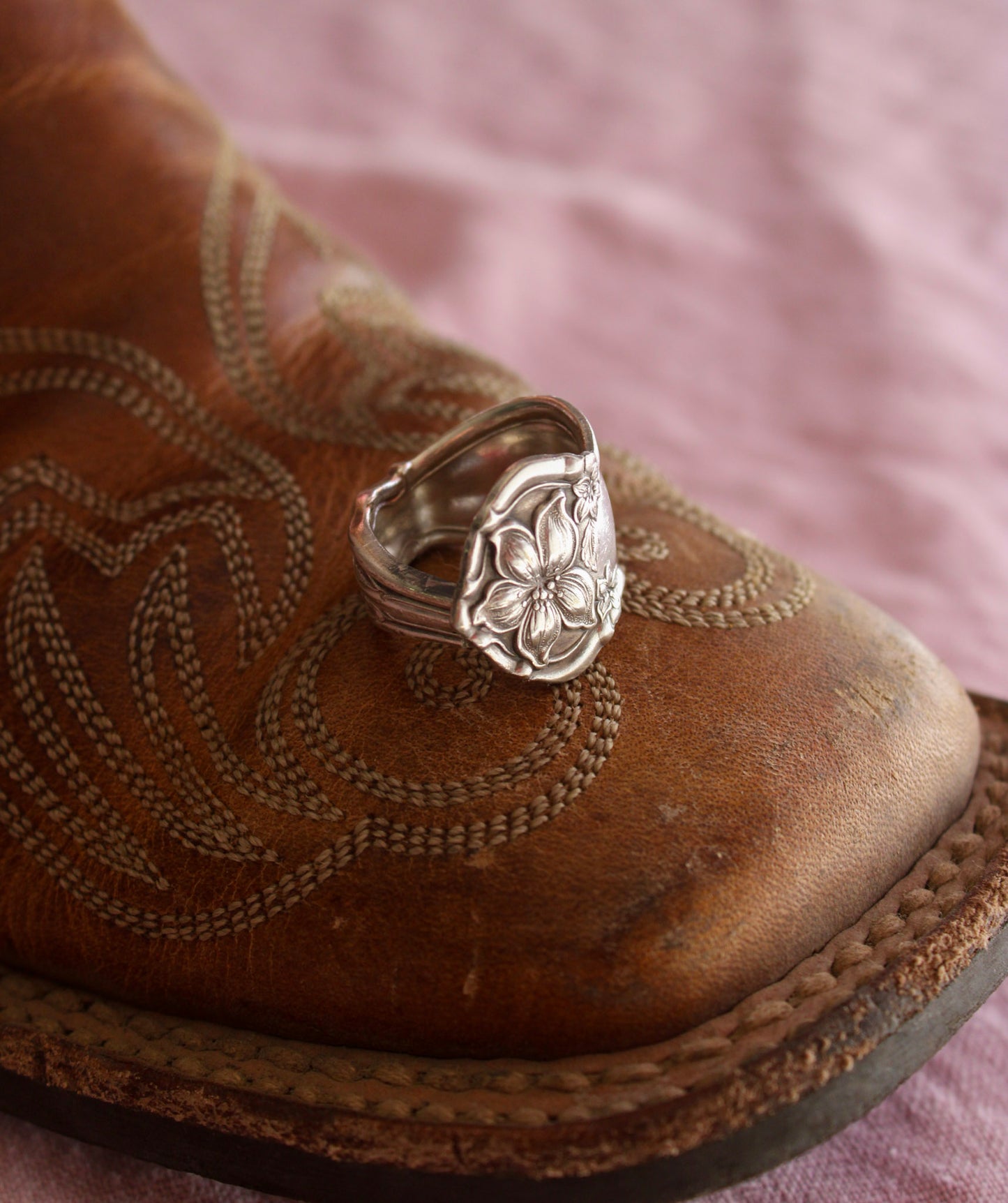Wildflower Silver Ring