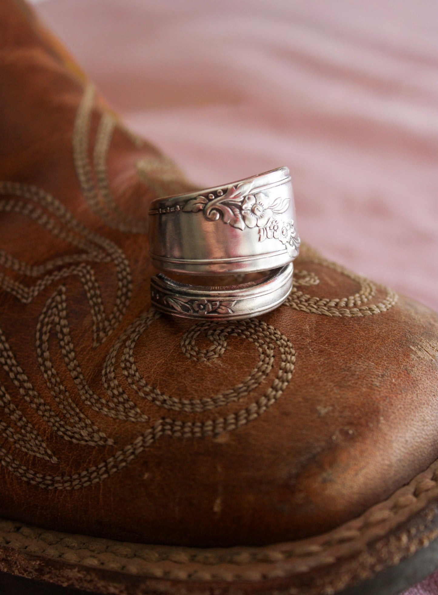 Floral Loop Ring